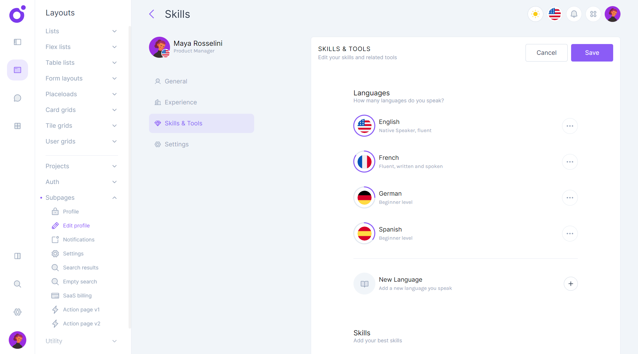 Tairo - Edit profile 3