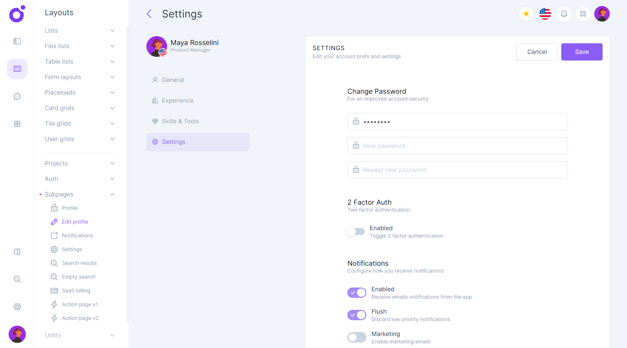 Tairo - Edit profile 4